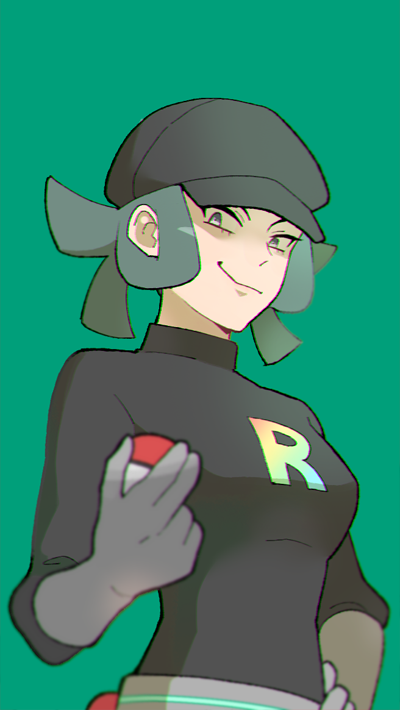 team rainbow rocket grunt (pokemon and 1 more) drawn by jaho