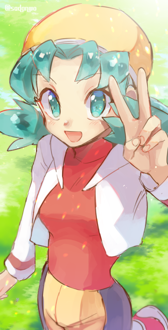 kris (pokemon and 1 more) drawn by sadanwo