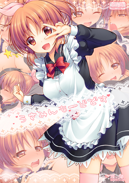 abe nana (idolmaster and 1 more) drawn by asami_asami