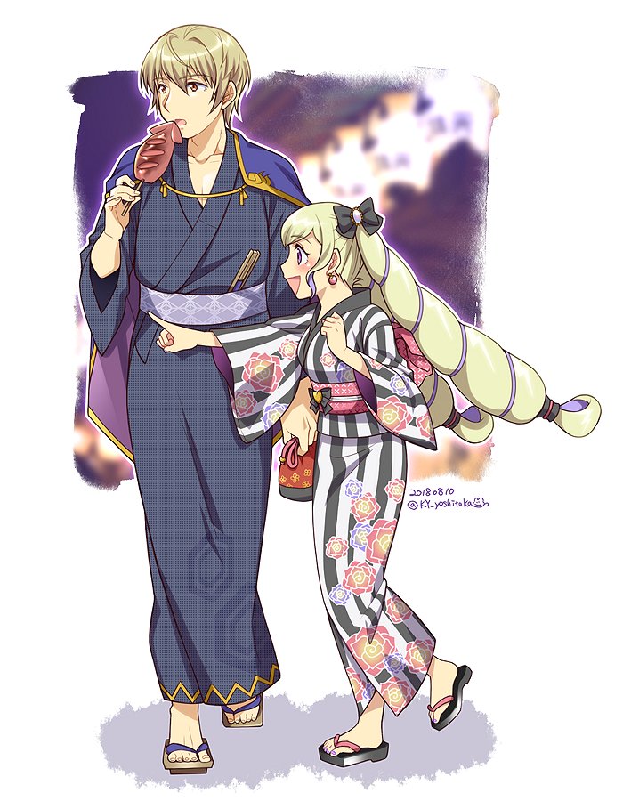 elise and leo (fire emblem and 2 more) drawn by hiwa_kurige