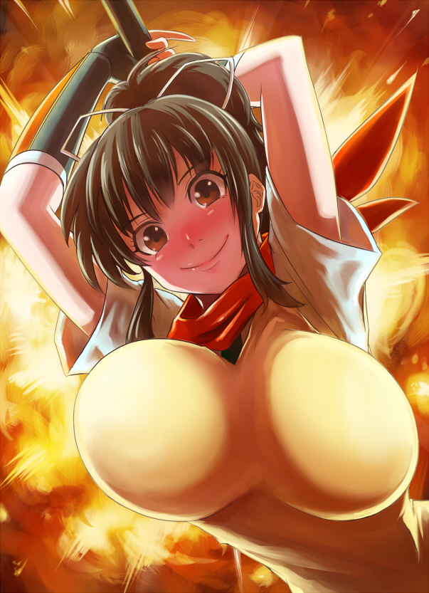 asuka (senran kagura and 1 more) drawn by nyaasora