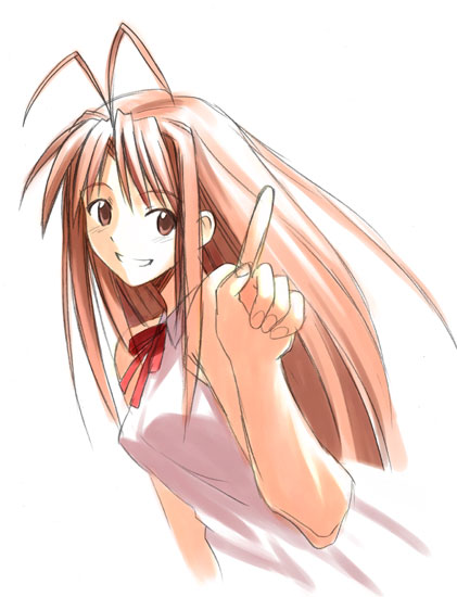 narusegawa naru (love hina) drawn by magi_(cu-little2)
