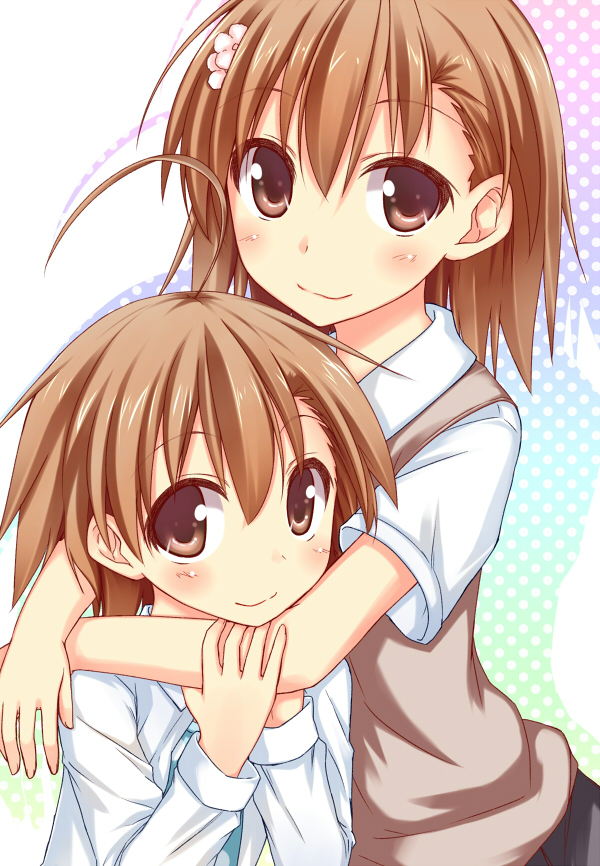 misaka mikoto and last order (toaru majutsu no index and 1 more) drawn by hisae_(hisae_collect)