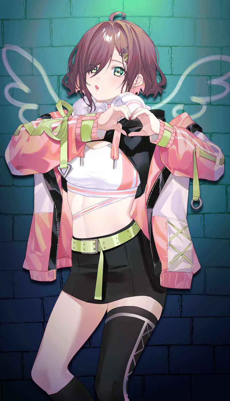 miori celesta (indie virtual youtuber) drawn by kameria526