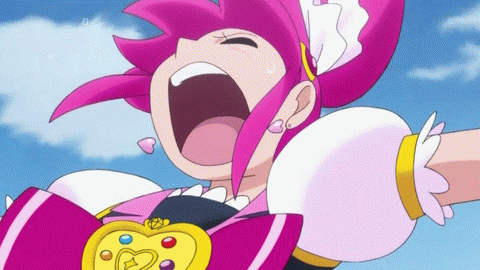 aino megumi, cure lovely, and ribbon (precure and 1 more)