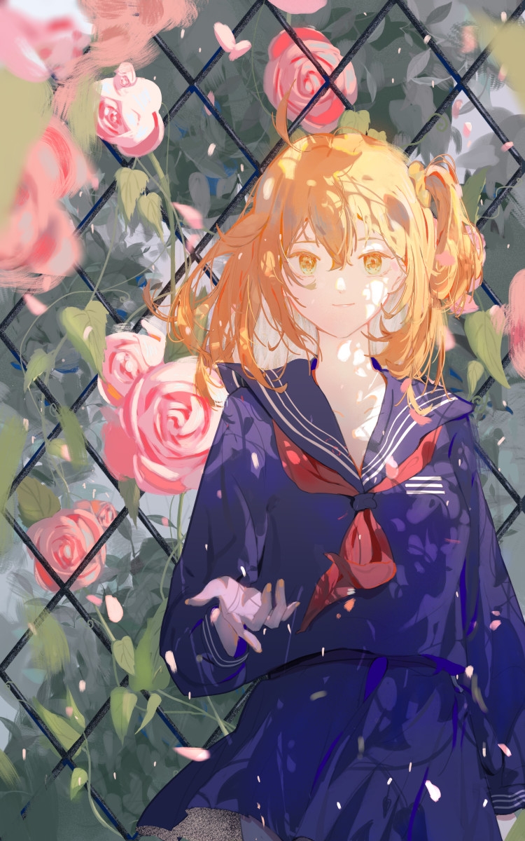 fujimaru ritsuka (fate and 1 more) drawn by liuliuyuyu187