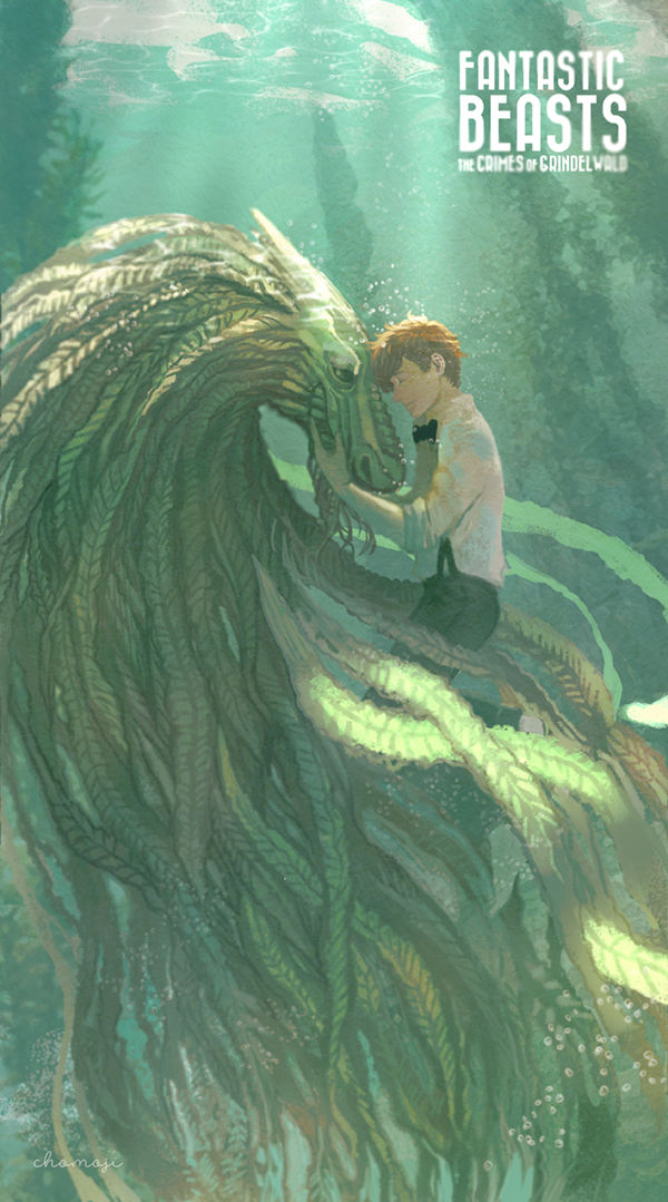 newt scamander (wizarding world and 1 more) drawn by jippei