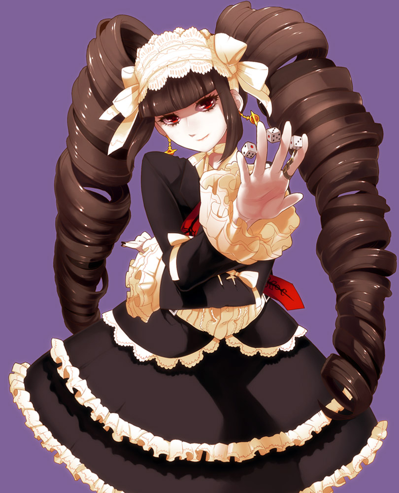 celestia ludenberg (danganronpa and 1 more) drawn by mekonu_(mknn)