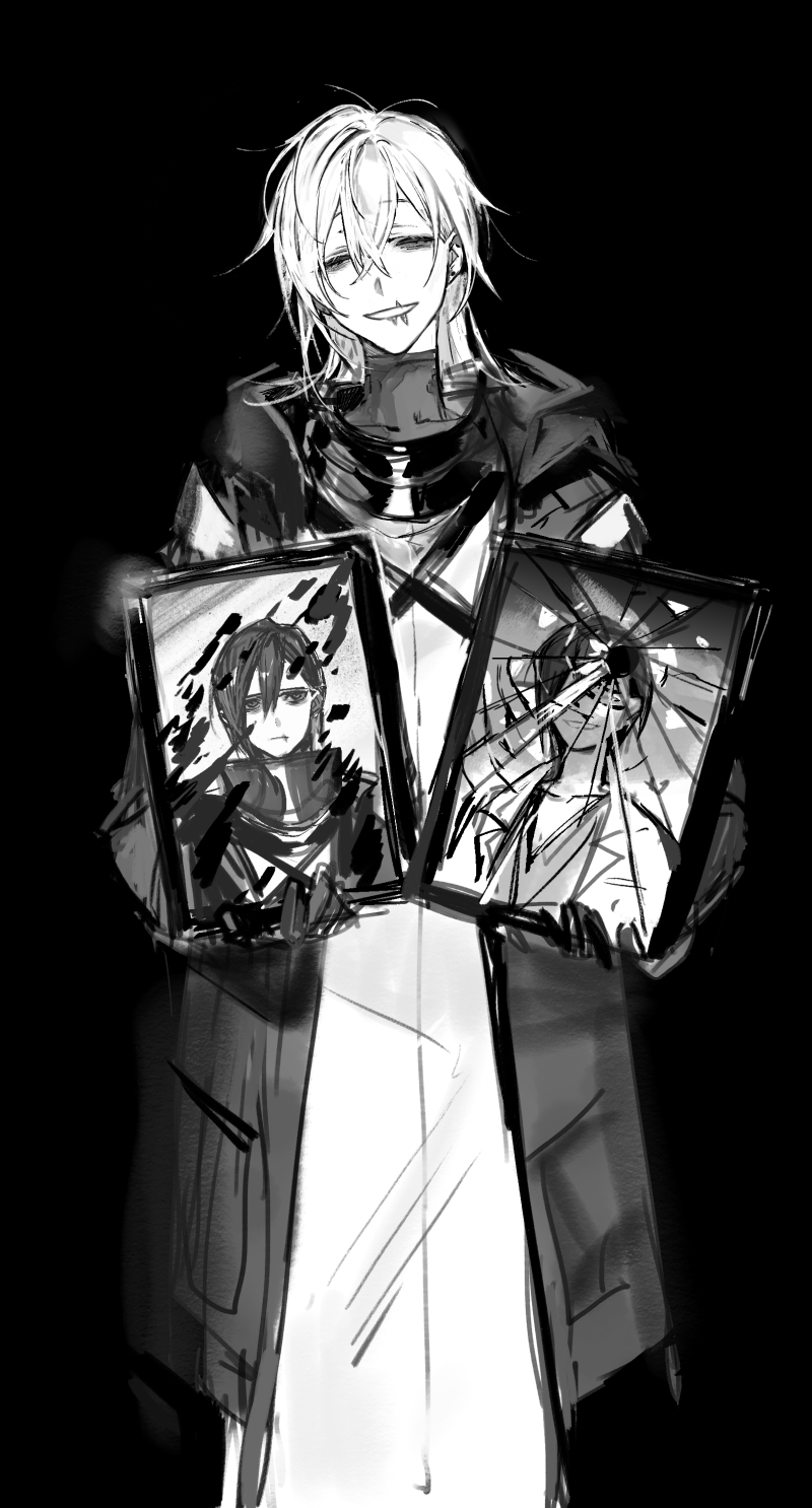 doctor and female doctor (arknights) drawn by kaifei_(kaifei_29)