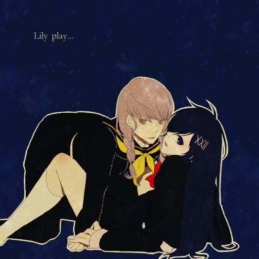 narukami yu and yuuki makoto (persona and 2 more) drawn by neko-moko