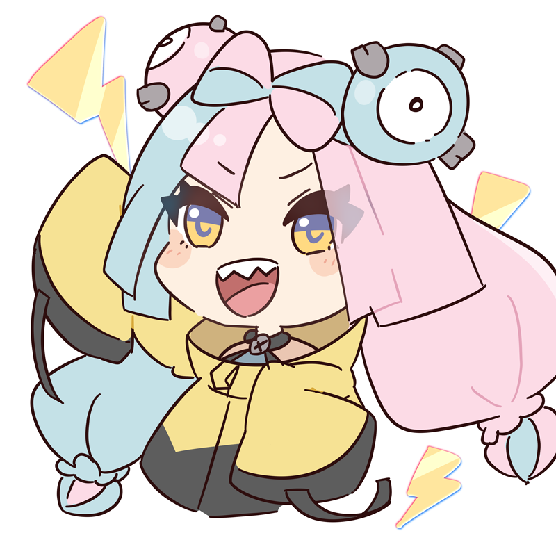 iono (pokemon and 1 more) drawn by natsuyagi