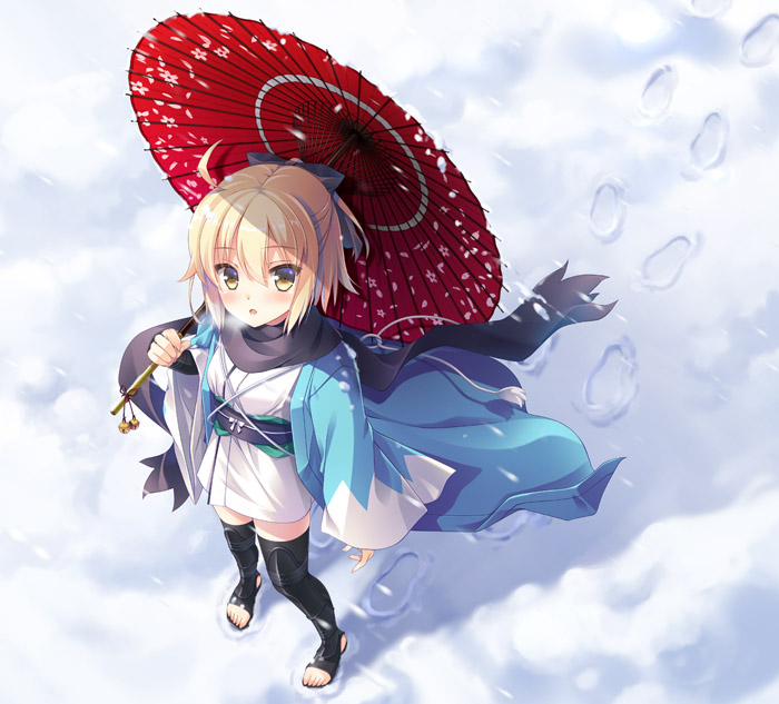 okita souji (fate and 1 more) drawn by ikegami_akane