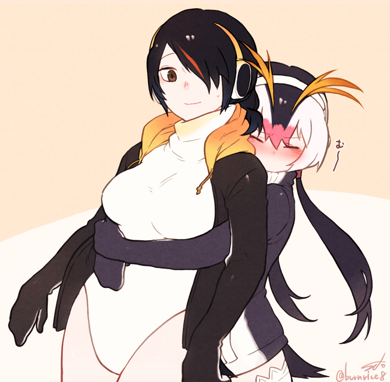 emperor penguin and royal penguin (kemono friends) drawn by seto_(harunadragon)