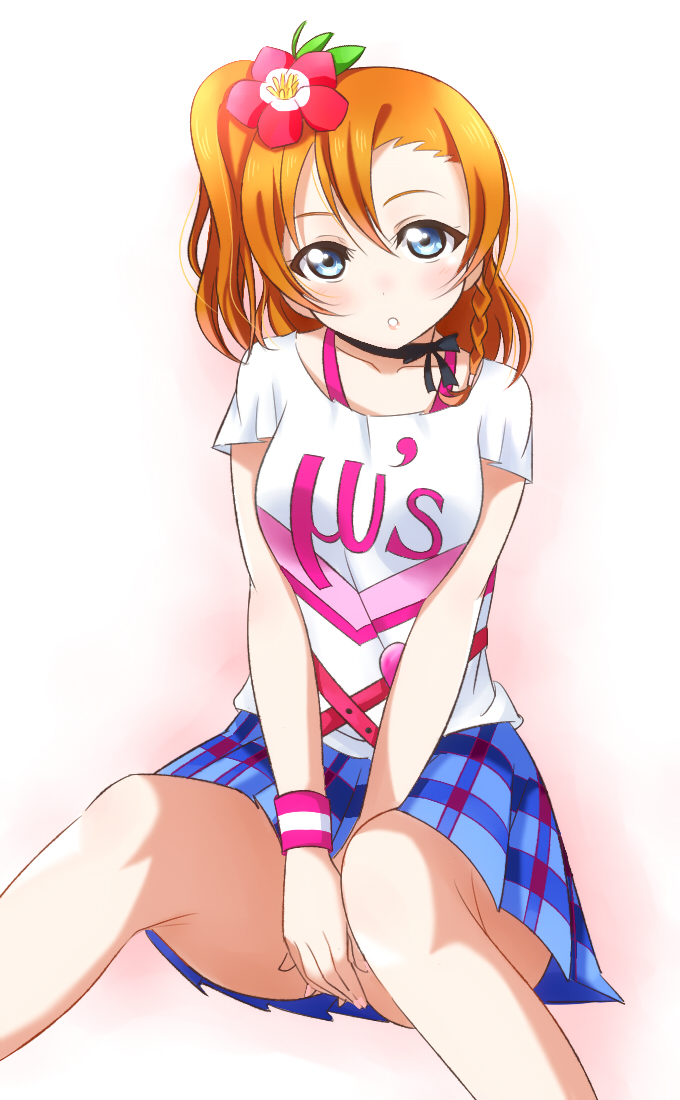 kosaka honoka (love live! and 1 more) drawn by wewe