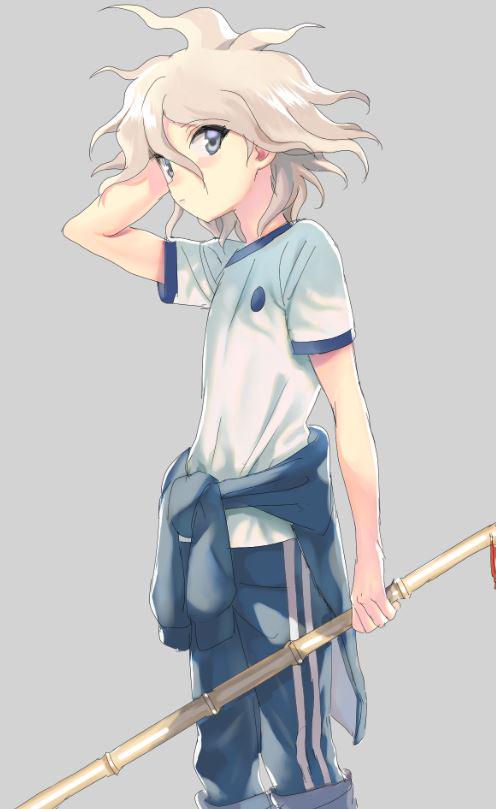 komaeda nagito (danganronpa and 1 more) drawn by shirakino