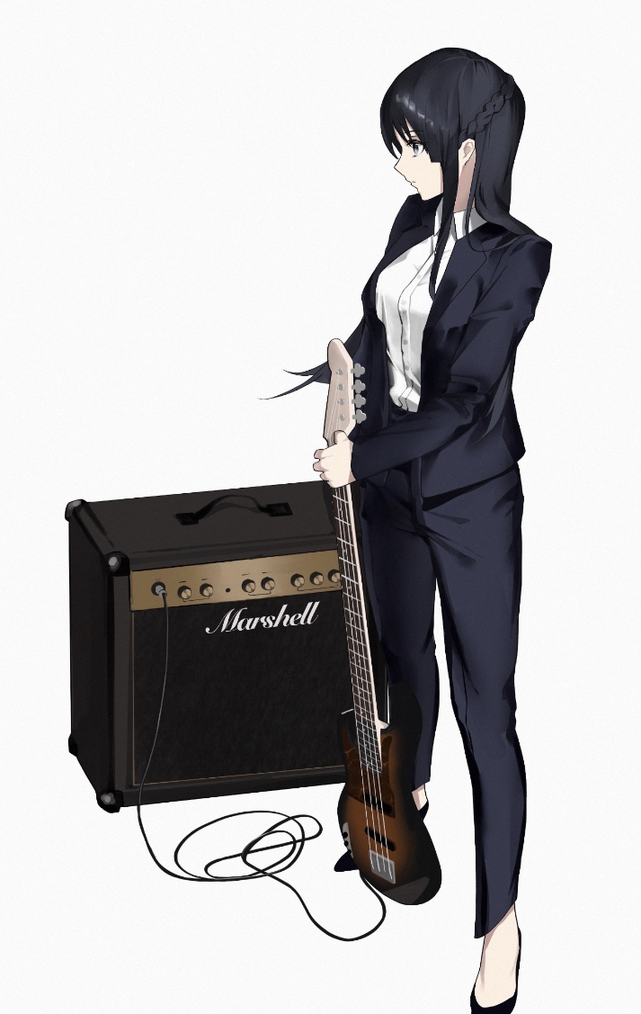 akiyama mio (k-on!) drawn by saya_endo_(27)