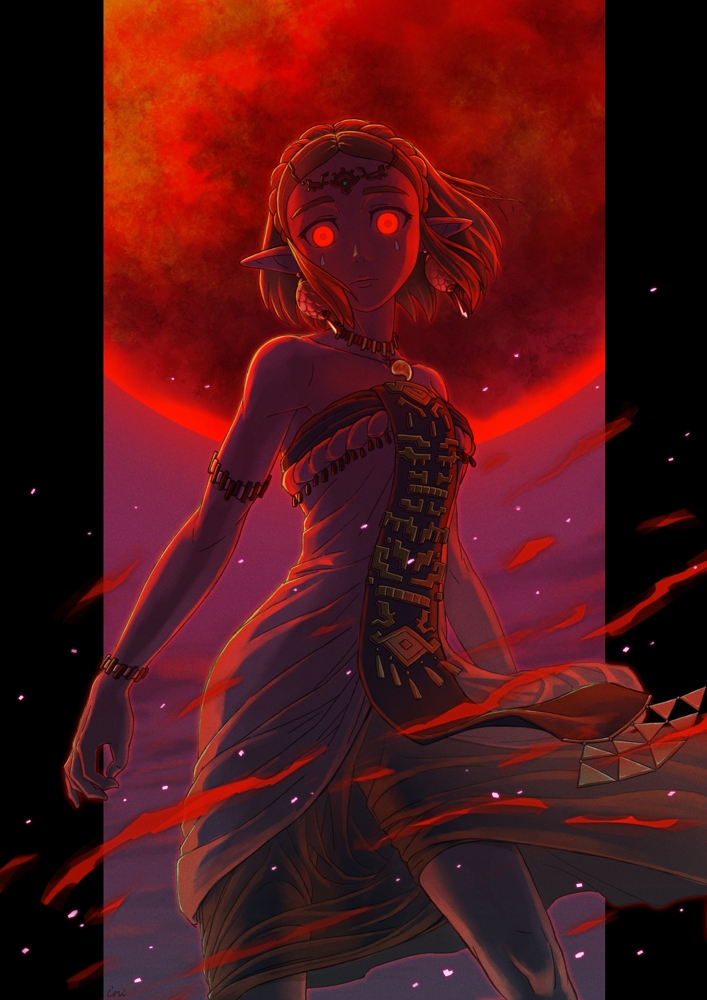 princess zelda (the legend of zelda and 1 more) drawn by ini4illust
