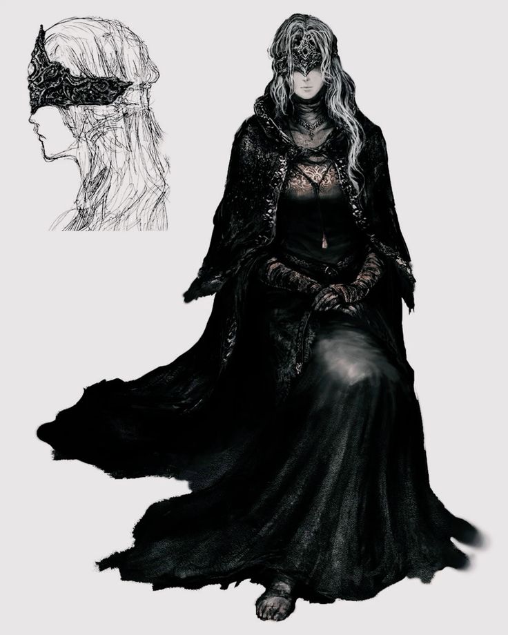fire keeper (dark souls and 1 more) drawn by fiasmist