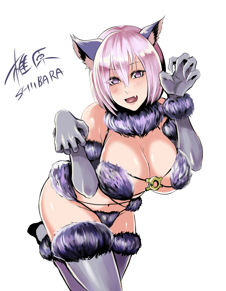 mash kyrielight (fate and 1 more) drawn by shibusun