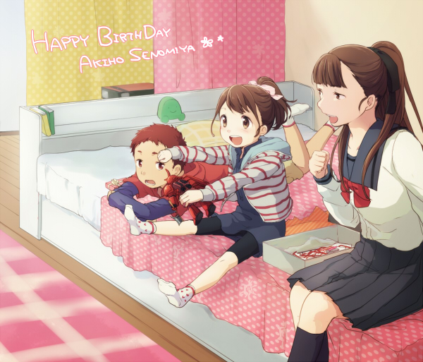 senomiya akiho, yashio kaito, and senomiya misaki (robotics;notes) drawn by takana_(nanao)