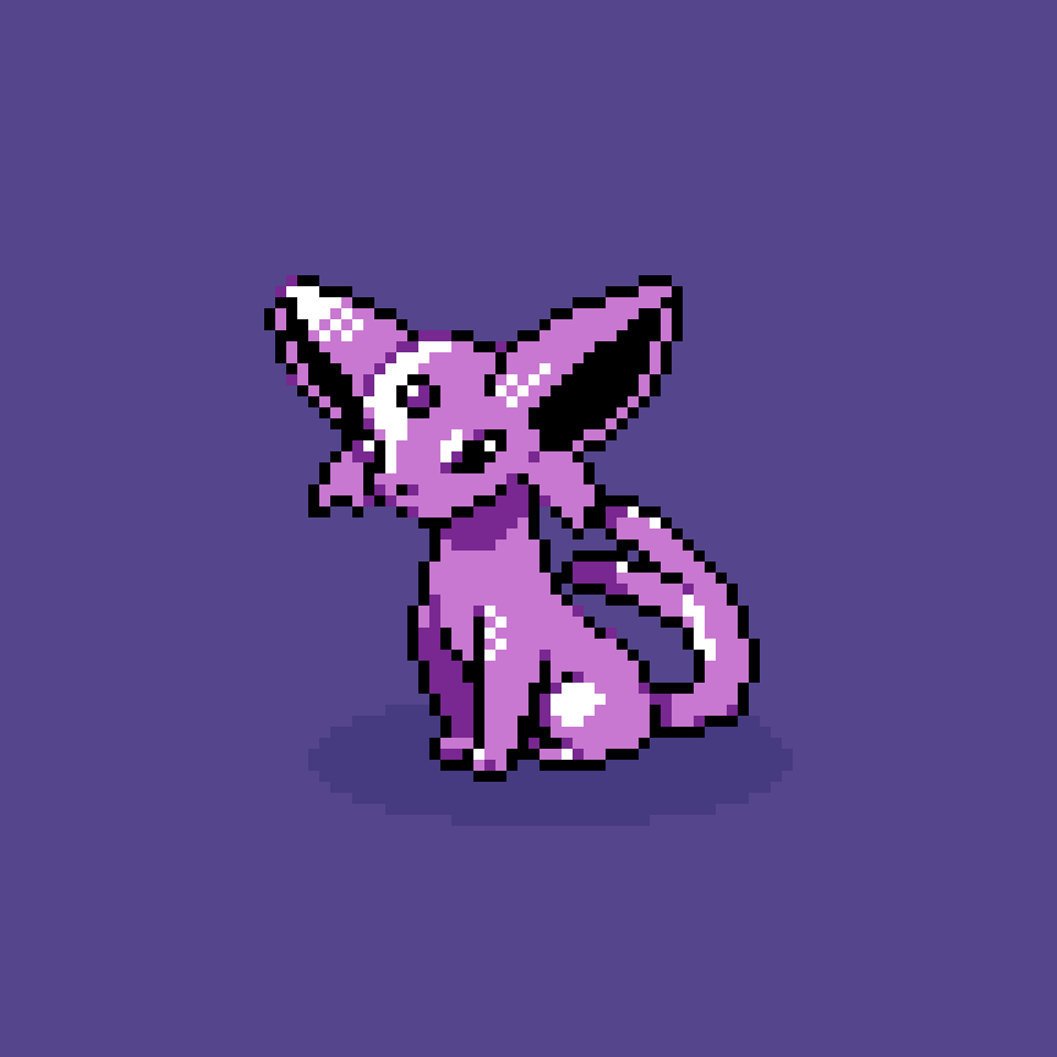 espeon (pokemon and 1 more) drawn by wisgarus