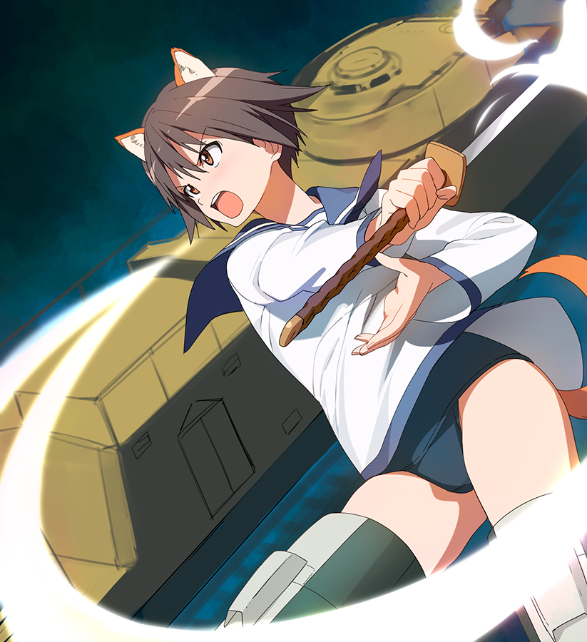 miyafuji yoshika (world witches series and 2 more) drawn by a1_(initial-g)