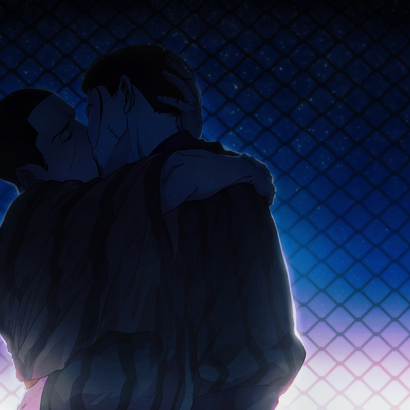 ogata hyakunosuke and tsukishima hajime (golden kamuy) drawn by ir_7770