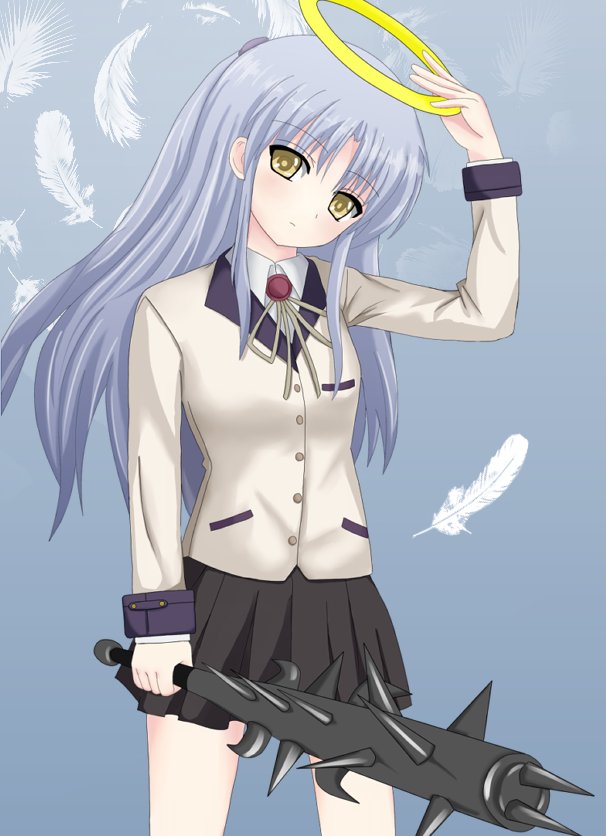 tachibana kanade (angel beats! and 1 more) drawn by tamago_kago