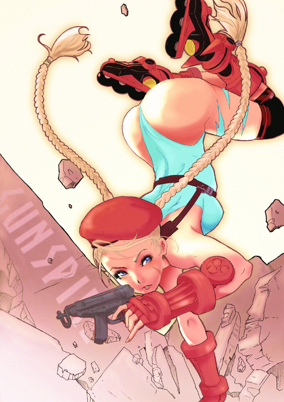 cammy white (street fighter and 1 more) drawn by okazuwa_shake