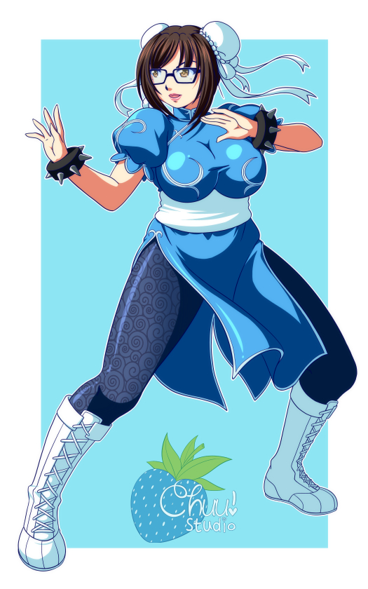 chun-li and mei (street fighter and 2 more) drawn by xenokurisu