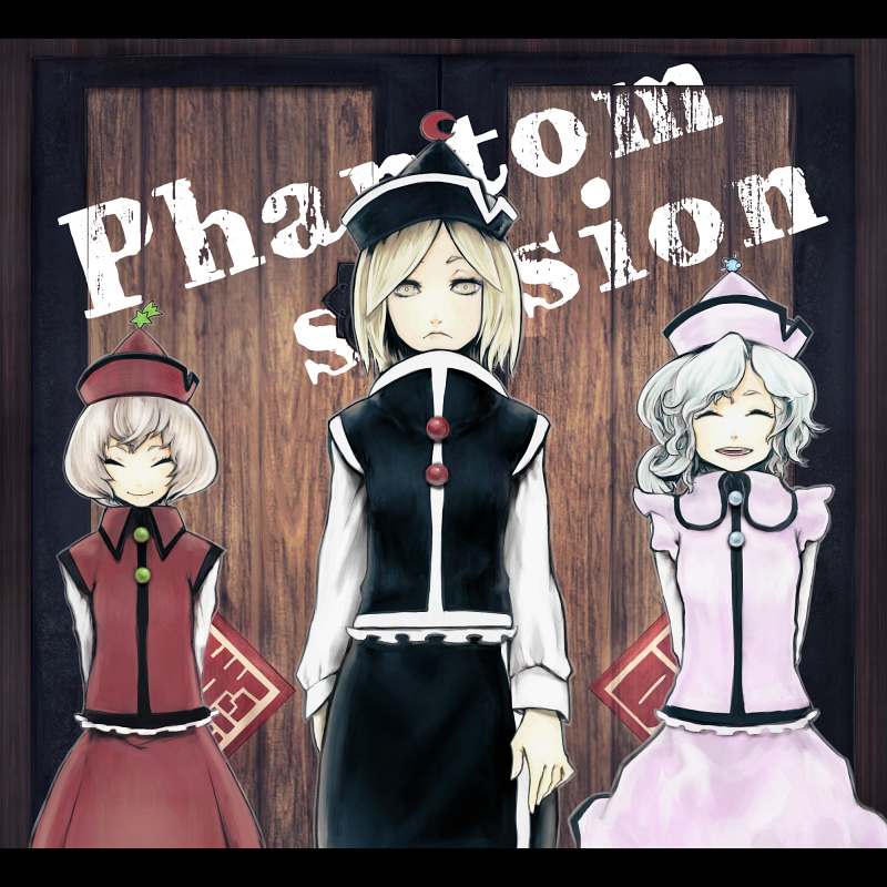 lunasa prismriver, merlin prismriver, and lyrica prismriver (touhou) drawn by amagaya_(rat-tat-tat)