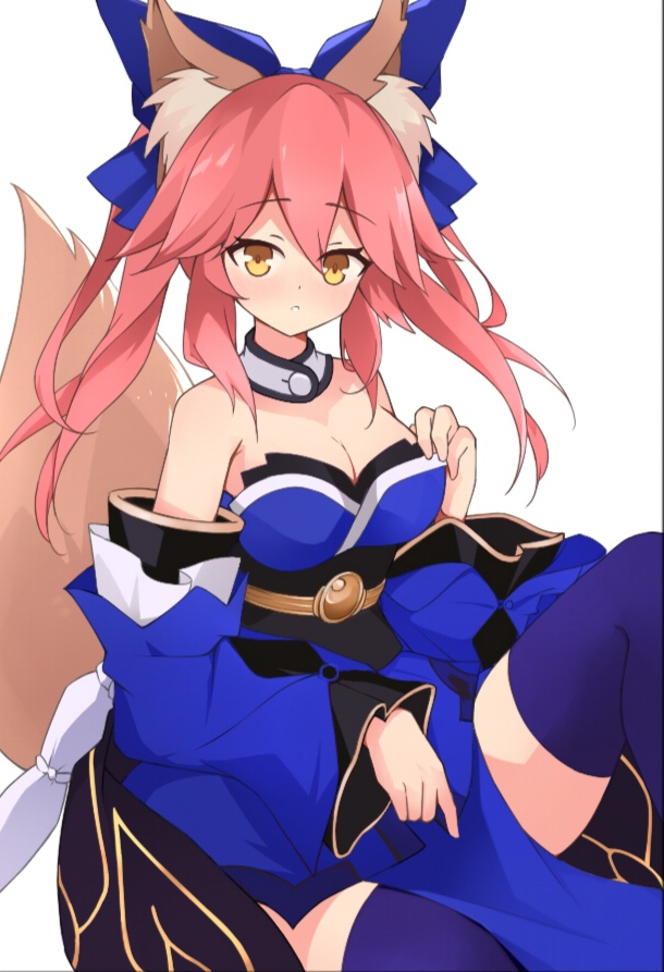 tamamo and tamamo no mae (fate and 1 more) drawn by xianyu_(pixiv9677779)