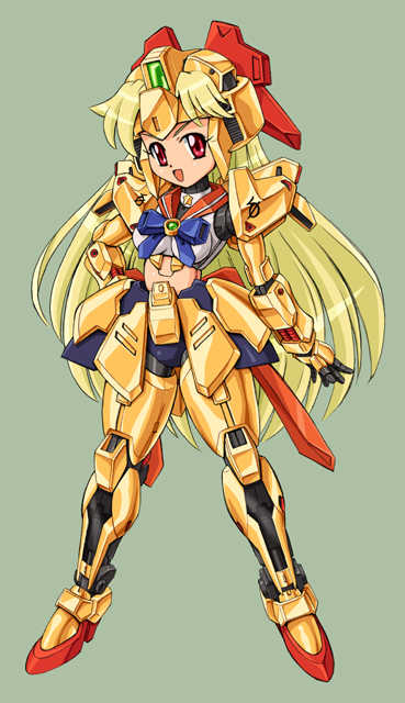 hyaku shiki (gundam and 1 more) drawn by maro-n
