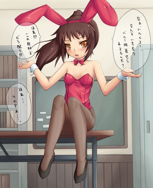 kyonko (suzumiya haruhi no yuuutsu) drawn by fuyutsuki_asuto