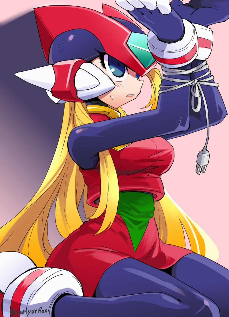 zero, zero(z), and bliss zero (mega man and 2 more) drawn by yuriyuri_(ccc)