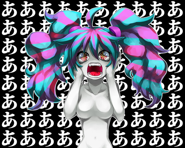 hatsune miku (vocaloid and 1 more) drawn by zakki