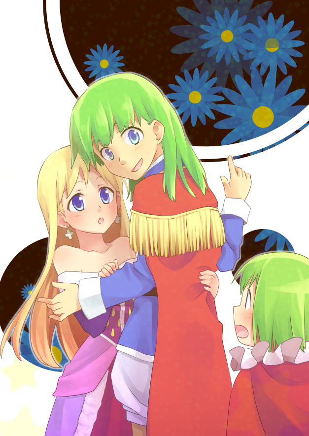 henry, maria, and collins (dragon quest and 1 more) drawn by sanndo