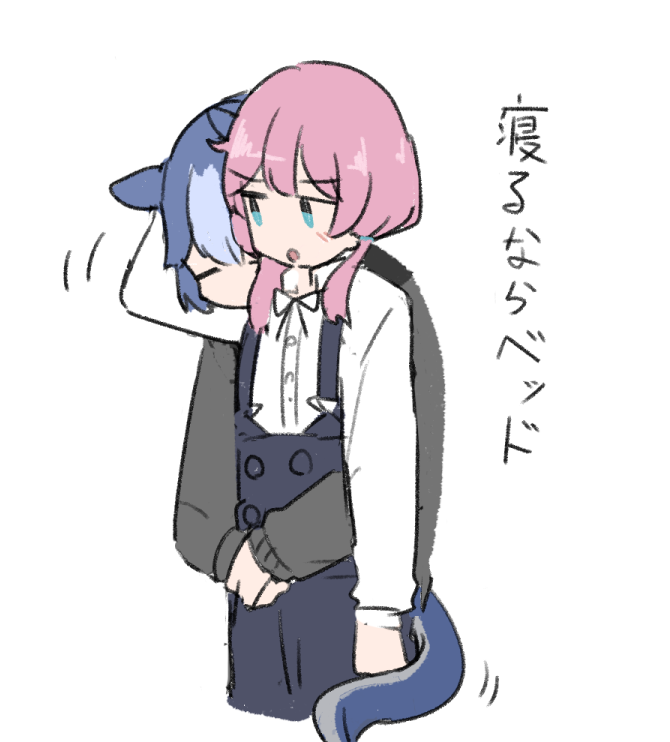 blue poison and glaucus (arknights) drawn by kumamoto_aichi