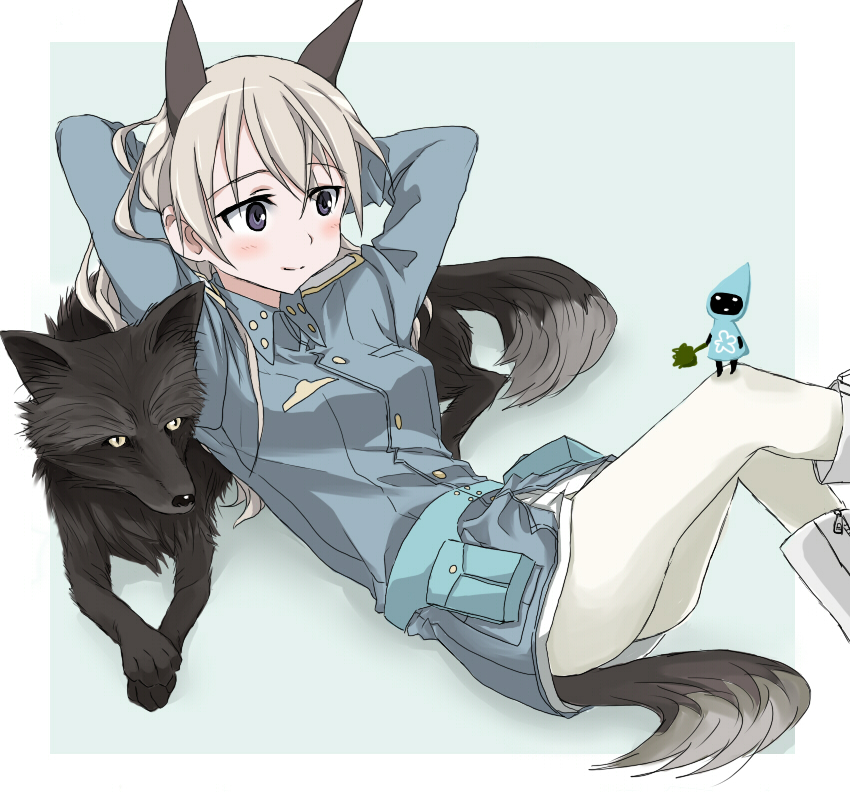 eila ilmatar juutilainen and tonttu (world witches series and 1 more) drawn by e-n