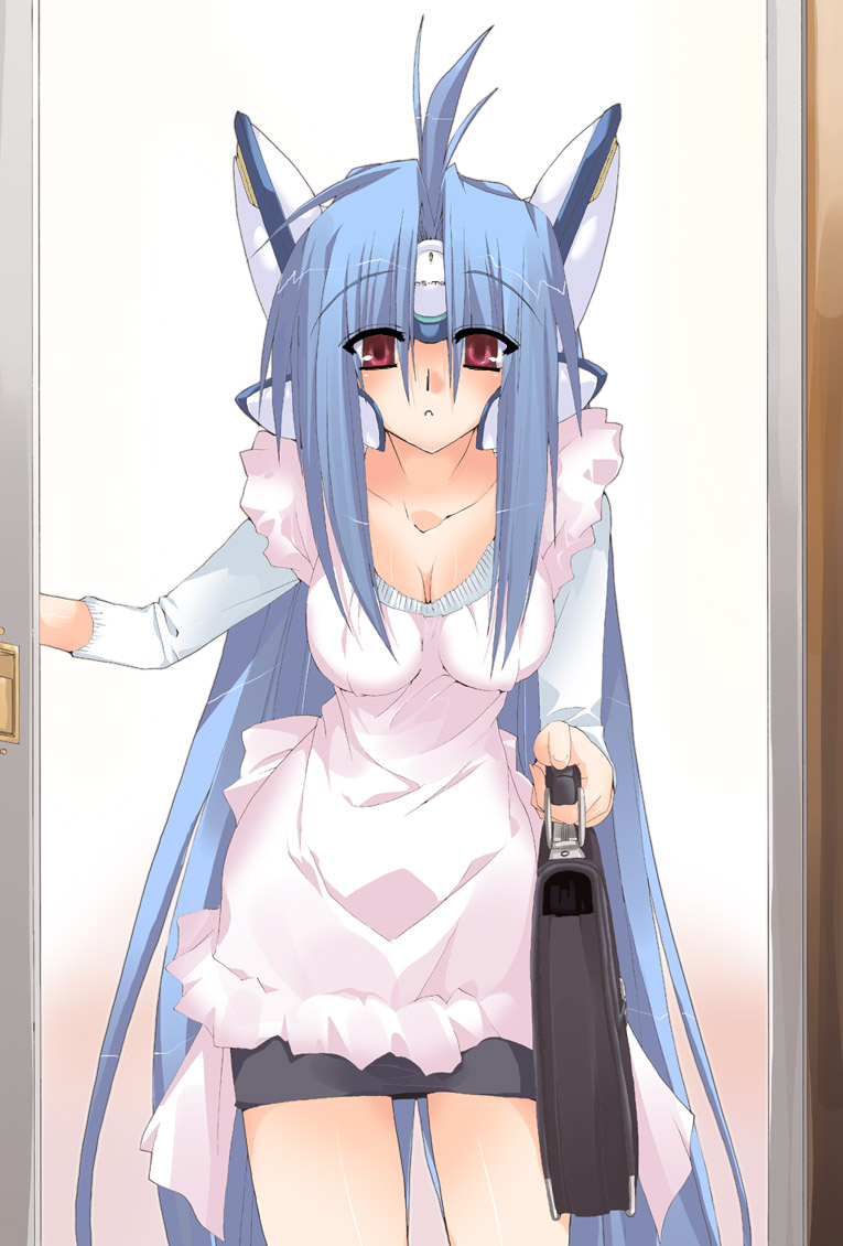 kos-mos and kos-mos ver. 4 (xenosaga and 1 more) drawn by hairan