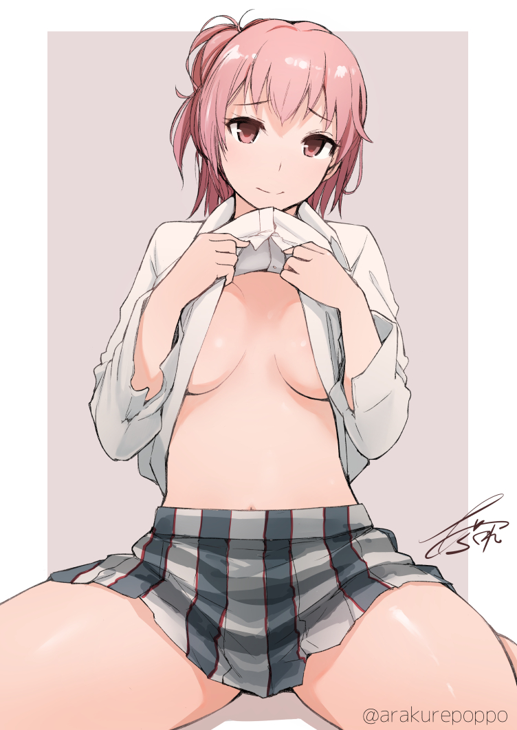 yuigahama yui (yahari ore no seishun lovecome wa machigatteiru.) drawn by arakure