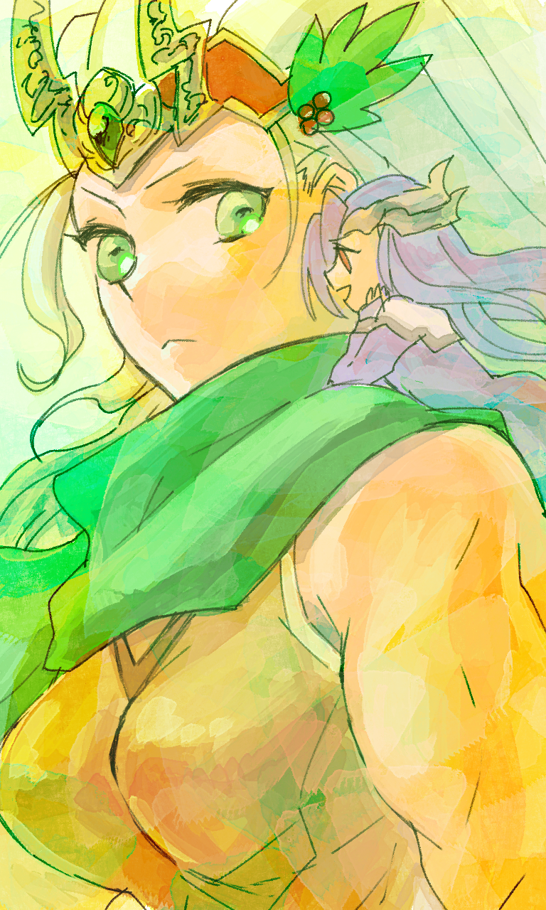 loki and thor (puzzle & dragons) drawn by taso-kare