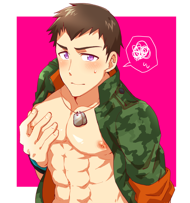 shingen seiji (idolmaster and 1 more) drawn by koma_saburou