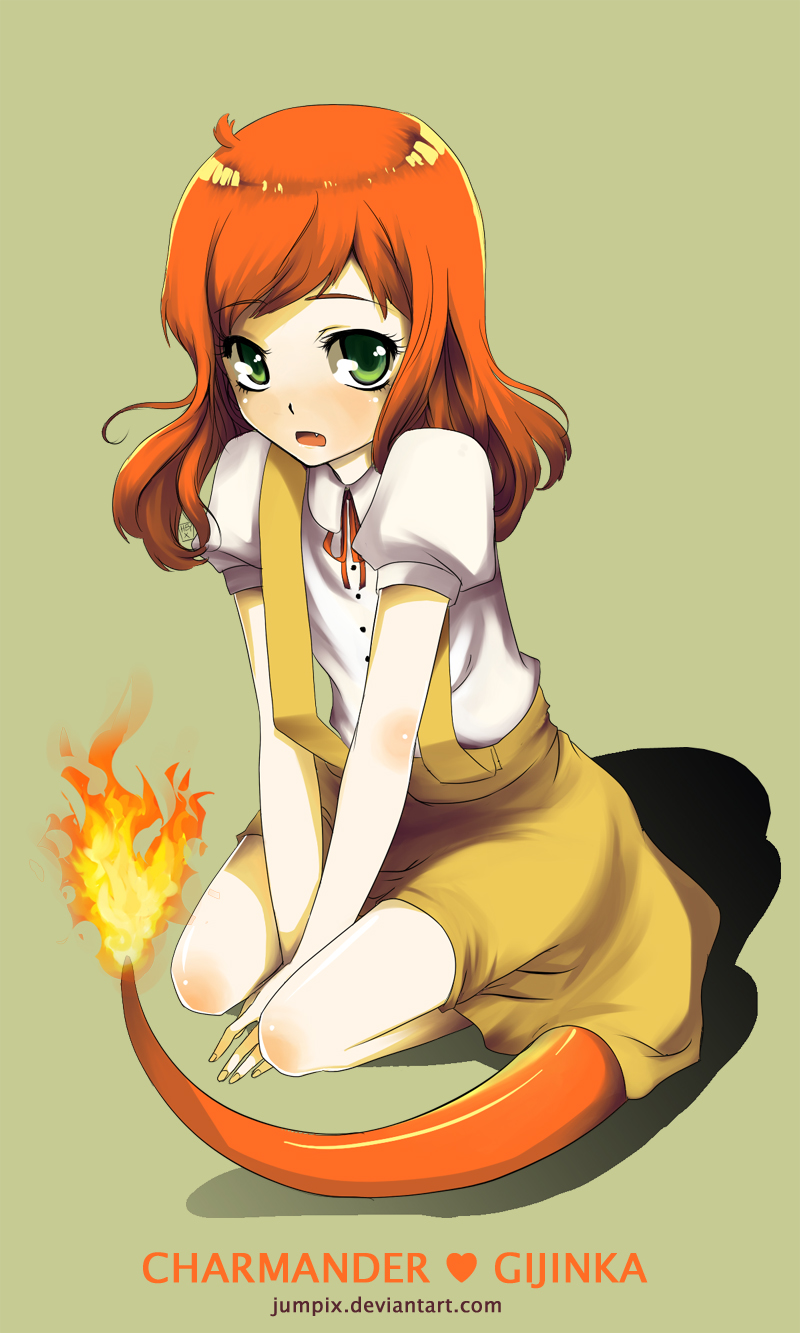 charmander (pokemon) drawn by jumpix