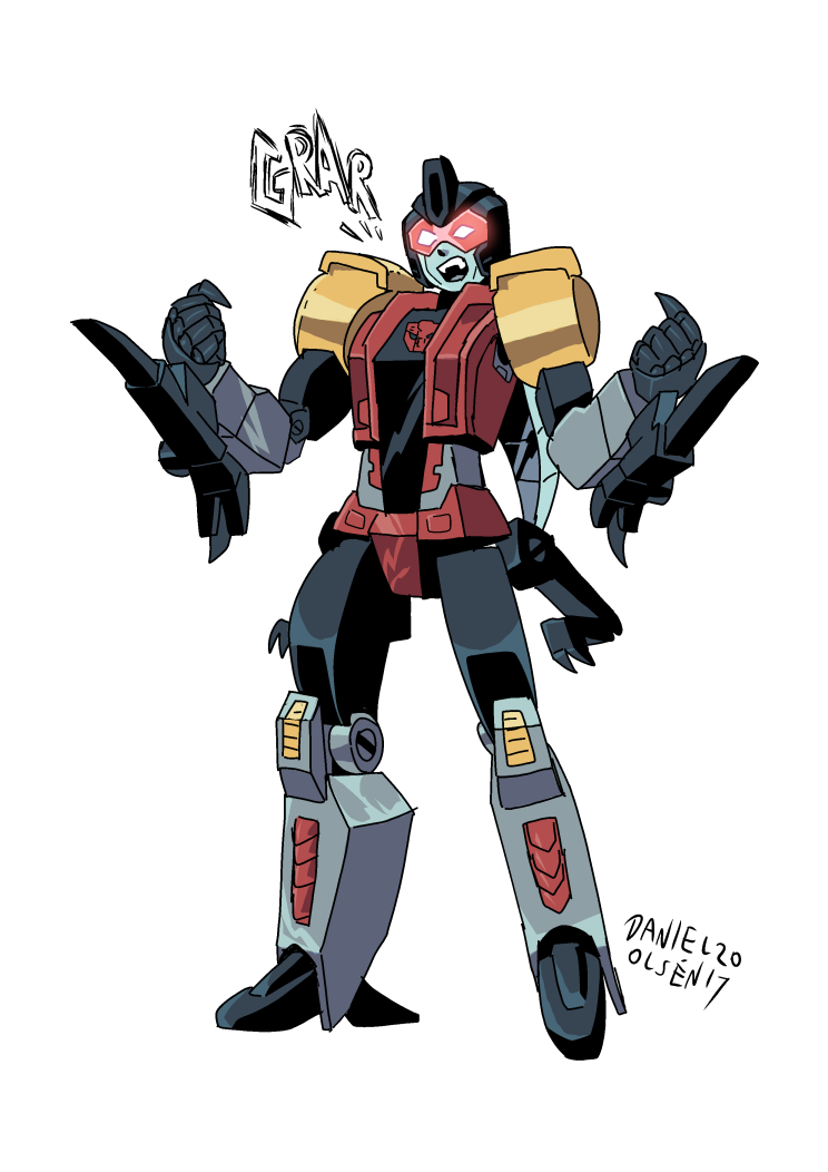 slash (transformers and 1 more) drawn by weremole