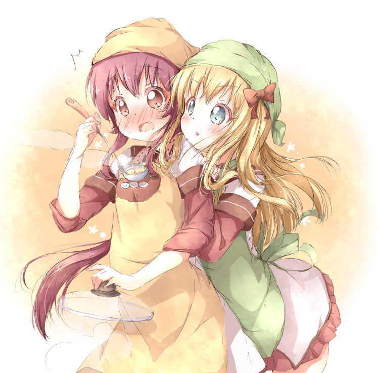 toshinou kyouko and sugiura ayano (yuruyuri) drawn by kuma_(happylocation)