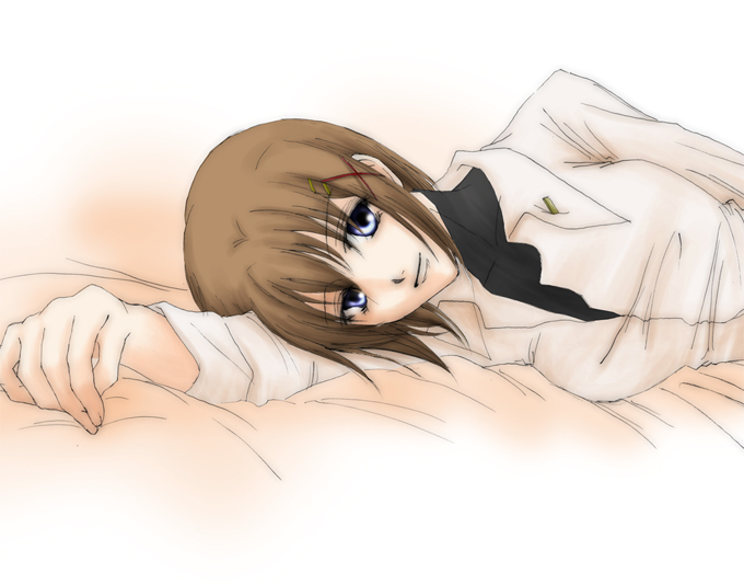 yagami hayate (lyrical nanoha and 1 more) drawn by lina_(interlude)