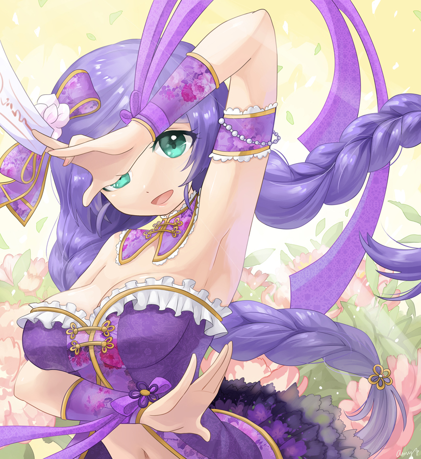 tojo nozomi (love live! and 1 more) drawn by qi'e_(penguin)