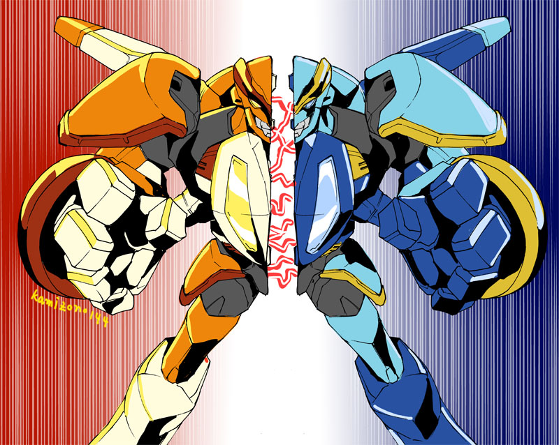 jetfire, jetstorm, and safeguard (transformers and 1 more) drawn by kamizono_(spookyhouse)