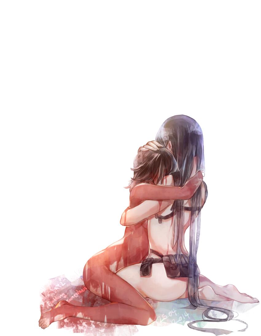 matoi ryuuko and kiryuuin satsuki (kill la kill) drawn by allenkung1